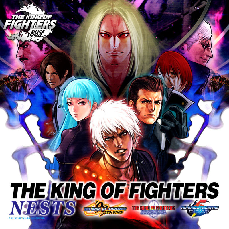 The King of Fighters NESTS box art for Playstation 2